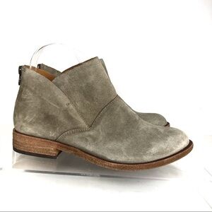 KORK Ease Ryder Marmotta Tan Suede & Leather Comfy Ankle Boots Sz 6.5 - NEW